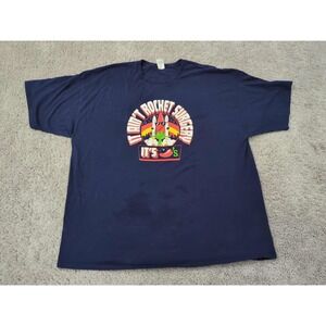 "It Ain't Rocket Surgery‎ It's Chili's" T Shirt Mens 4XLT TALL Hanes Employee